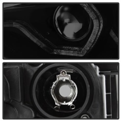 Spyder 12-14 BMW F30 3 Series 4DR Projector Headlights - LED DRL - Blk Smoke PRO-YD-BMWF3012-DRL-BSM - 5085047