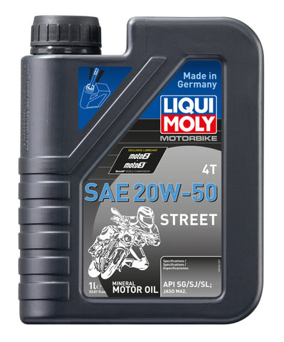 LIQUI MOLY 1L Motorbike 4T SAE 20W50 Street - 20062