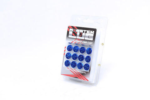 Wheel Mate Monster Lug Nut Caps - Silver 14x1.50 - 33007SS