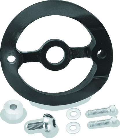 S&S Cycle S&S Stealth Air Cleaner Adapter for Stock Rushmore Cover - 170-0261