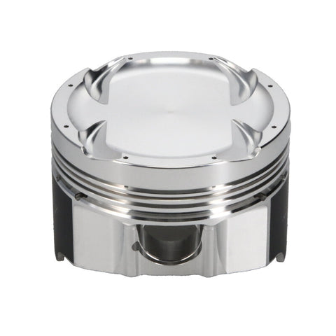 Manley Mitsubishi Evo VIII/IX 4G63/4G63T 86mm Bore 8.5:1 Comp Ratio -12.1cc Dish T/T Piston Set - 606310CE-4