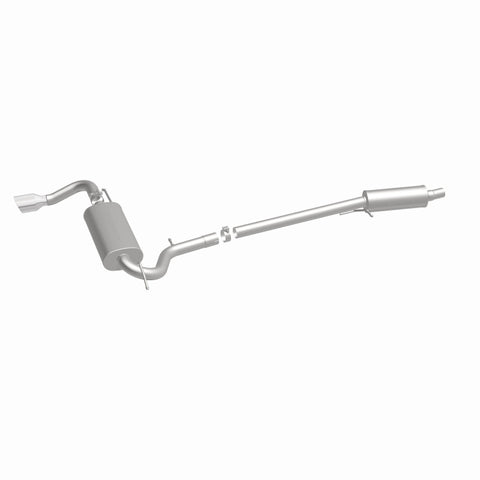 MagnaFlow 10-13 GMC Terrain L4 2.4L Single Straight D/S Rear Exit Stainless Cat Back Perf Exhaust - 15110
