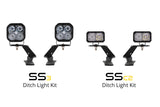 Diode Dynamics 19-21 Ford Ranger Stage Series 2in LED Ditch Light Kit - Yellow Pro Combo - DD6590