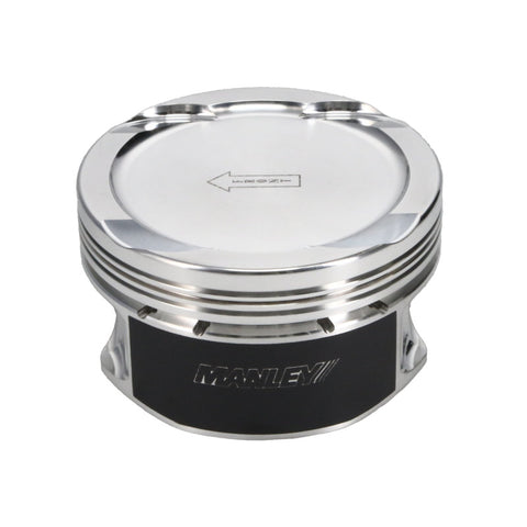 Manley Ford Coyote 5.0L DOHC -12cc Dish 3.700in Bore Piston Set - 598170C-8