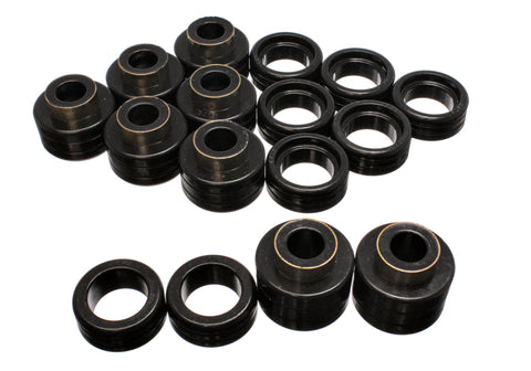 Energy Suspension Chevy Xtra Cab 2&4Wd Body Mts - Black - 3.4122G