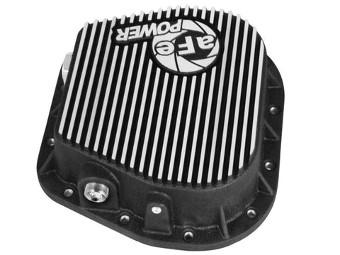 aFe Power Rear Diff Cover (Machined) 12 Bolt 9.75in 97-16 Ford F-150 w/ Gear Oil 4 QT - 46-70152-WL