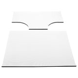 DEI 03-06 Jeep Wrangler TJ 2-Door w/Speaker Pods Boom Mat Headliner - 2 Piece - White - 50148