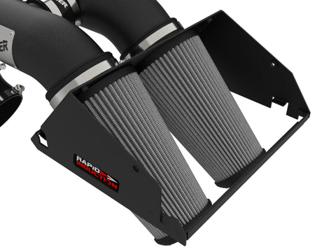 aFe Rapid Induction Cold Air Intake System w/Pro DRY S Filter 21-22 Ford F-150 Raptor V6-3.5L (tt) - 52-10015D