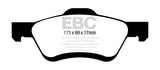 EBC 10-12 Ford Escape 2.5 Hybrid Yellowstuff Front Brake Pads - DP41709/2R
