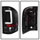 Spyder 07-13 Silverado (Will Not Work w/2010 921 Bulb) V3 LED Tail Lghts Blk ALT-YD-CS07V3-LBLED-BK - 5084088