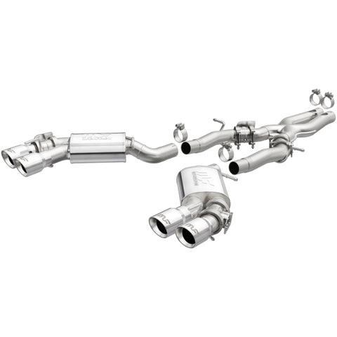 MagnaFlow 2016 Chevy Camaro 6.2L V8 Competition Cat Back w/ Quad Polished Tips - 19265