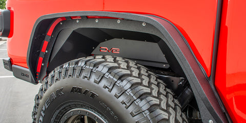DV8 Offroad 201+ Jeep Gladiator Rear Inner Fenders - Black - INFEND-04RB