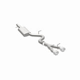 MagnaFlow 12-13 VW Golf L4 2.0L Turbocharged Dual Center Rear Exit Stainless Cat Back Perf Exhaust - 15156
