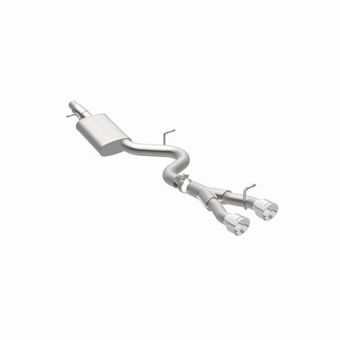 MagnaFlow 12-13 VW Golf L4 2.0L Turbocharged Dual Center Rear Exit Stainless Cat Back Perf Exhaust - 15156