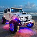 Oracle VECTOR Series Full LED Grille - Jeep Wrangler JK - NA - 5817-PRO