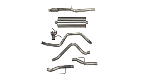 Corsa 19-23 Chevy Silverado /GMC Sierra 6.2L Crew Cab Stnd Bed (157in) Cat-Back Dual Rear No Tip - 21034