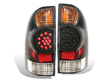Raxiom 05-06 Toyota Tacoma LED Tail Lights- Black Housing- Red/Clear Lens - TT5926
