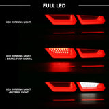 ANZO 2016-2018 Chevrolet Camaro L.E.D T.L Red/Clear - 321349
