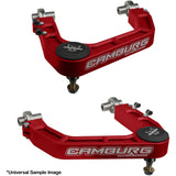 Camburg Toyota Tundra 2WD/4WD 07-21 KINETIK V2 Performance Billet Uniball Upper Arms (Red) - CAM-310187-RED