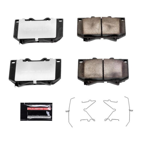 Power Stop 01-03 Toyota Sequoia Front Z36 Truck & Tow Brake Pads w/Hardware - Z36-812