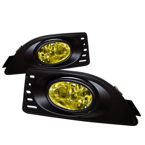 Spyder Acura RSX 05-07 OEM Fog Lights w/Switch Yellow FL-AR06-Y - 5020680