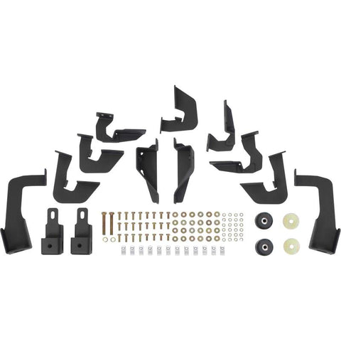 Westin 07-18 Chevrolet Silverado 1500 CC 5.5ft Bed HDX Drop W2W Nerf Step Bars - Tex. Blk - 56-534565