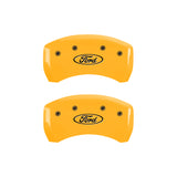 MGP 4 Caliper Covers Engraved Front & Rear MGP Black finish silver ch - 10230SMGPBK
