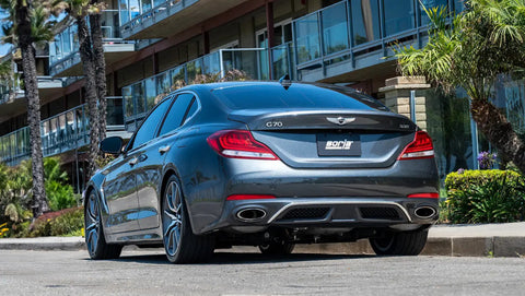 Borla 19-21 Genesis G70 3.3L V6 Twin Turbo S-type Cat-Back Exhaust - 141018