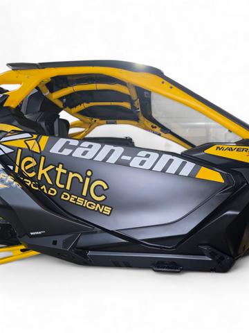 Elektric Offroad 2024+ Can Am Maverick R Volt Rocker Guards (2 Seat) - RVRGA0001