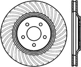 StopTech 94-04 Ford Mustang SVT Cobra Slotted & Drilled Sport Front Right Brake Rotor - 127.61045R