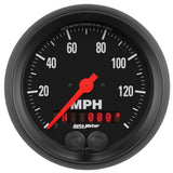Autometer Z Series 3-3/8in 140 MPH In-Dash Full Sweep GPS Speedometer - 2680