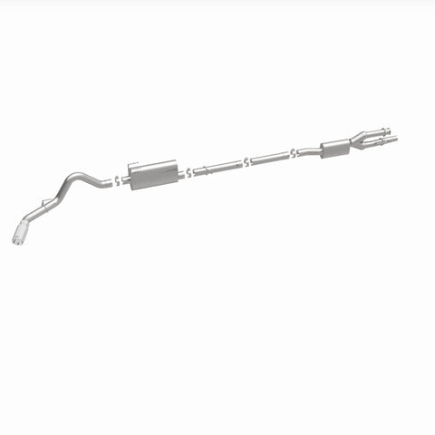 MagnaFlow 2020 Ford F250/F350 3.5in Street Series Cat-Back Exhaust Rear Passenger Exit-Polished Tip - 19530