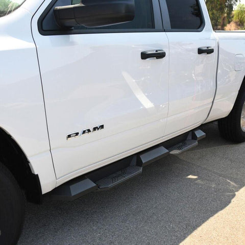 Westin/HDX 19-21 Ram 1500 Quad Cab (Excl. Classic) Xtreme Nerf Step Bars - Textured Black - 56-24095