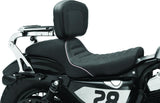 Kuryakyn Fixed Mounts Multi-Purpose Driver & Passenger Backrest 04-22 XL Models Chrome - 7097