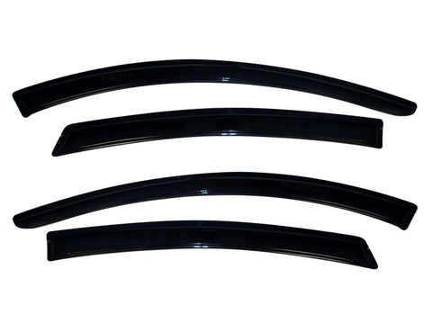 AVS 09-13 Mazda 6 Ventvisor Outside Mount Window Deflectors 4pc - Smoke - 94287