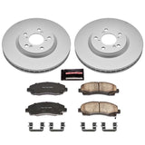 Power Stop 06-11 Honda Ridgeline Front Z17 Evolution Geomet Coated Brake Kit - CRK2429