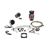 Snow Performance 08+ Charger Stg 2 Boost Cooler F/I Water Injection Kit (SS Brded Line/4AN) w/o Tank - SNO-2170-BRD-T