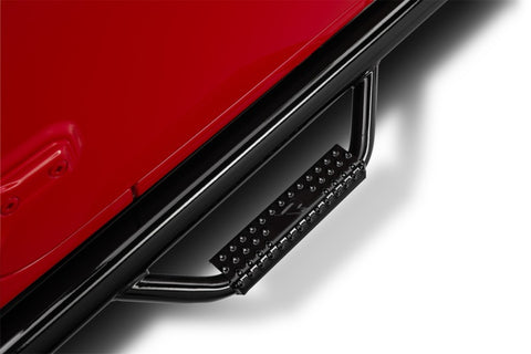 N-Fab Nerf Step 2018 Jeep Wrangler JL SUV 4 Door- Gloss Black - W2W - 3in - J1866-GB