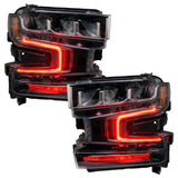 Oracle 19-21 Chevy Silverado 1500 RGB+W Headlight DRL Kit - w/ Simple Controller - 1441-504