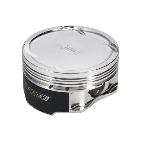 Manley 03-07 Nissan 350Z/Maxima/Altima 81.4mm Stroker 95.5mm Std Bore 8.5:1 Dish Piston Set w/ Rings - 623000C-6
