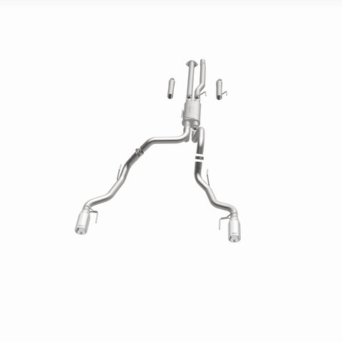 MagnaFlow SYS Cat-Back 2017 Ford F-150 Raptor 3.5L Dual 3in Tips - 19346