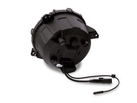 Raxiom 18-23 Jeep Wrangler JL Axial Series 9-In LED Headlights- Blk Housing (Clear Lens) - J164371