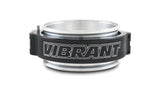 Vibrant 4in O.D. Aluminized HD 2.0 Clamp Assembly - Anodized Black - 32518