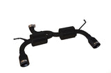 Injen 07-17 Jeep Wrangler JK 3.6L/3.8L 63mm Stealth Black Axle-back Exhaust w/ 4in Black Tips - SES5004BLK