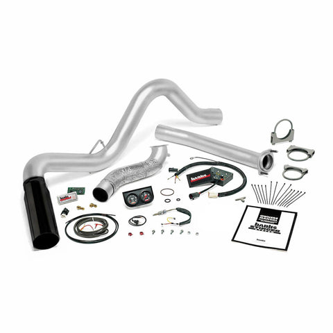 Banks Power 95.5-97 Ford 7.3L Auto Stinger System - SS Single Exhaust w/ Black Tip - 48557-B