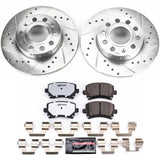 Power Stop 2008 Audi A3 Rear Z26 Street Warrior Brake Kit - K4627-26