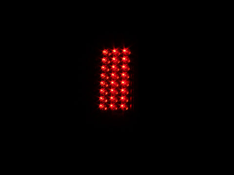 ANZO 2008-2015 Ford F-250 LED Taillights Black - 311127
