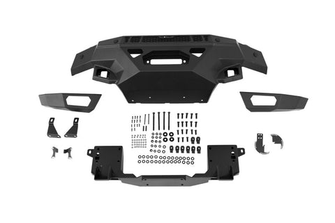 DV8 Offroad 20-23 Chevrolet Silverado 2500/3500 Spec Series Front Bumper w/ Winch - FBCS2-03
