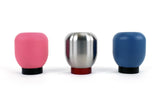 PERRIN 17-18 Honda Civic Brushed Stainless Steel Large Shift Knob - 6 Speed - PHP-INR-120SS