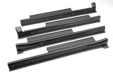Bushwacker 07-21 Toyota Tundra CrewMax Trail Armor Rocker Panel 4pc - Tex. Black - 14136